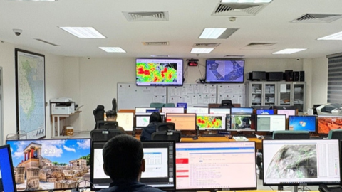 Đảm bảo hoạt động bay an toàn trước ảnh hưởng của áp thấp nhiệt đới