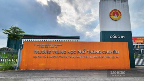 Chính thức cung cấp thông tin về điểm thi tốt nghiệp THPT tại Tuyên Quang