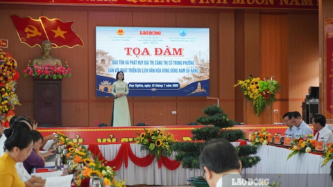 Đánh thức di sản qua tọa đàm cảng thị cổ Trung Phường, Đà Nẵng