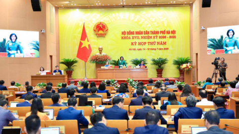 Bị chất vấn về trái cây không rõ nguồn gốc, quản lý chợ ở Hà Nội nói do kiểm tra ban ngày