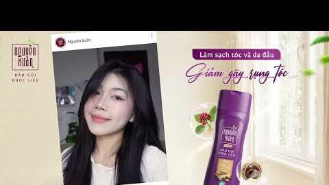 Nguyên Xuân giúp tóc chắc khỏe, góp phần giảm gãy rụng