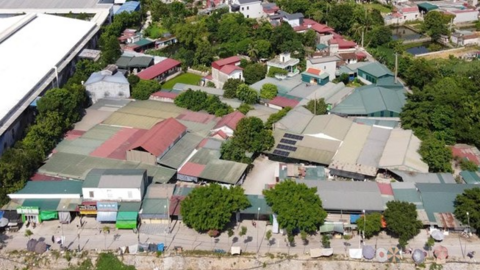 Khu chợ hoạt động không phép nhiều năm ở Thanh Hóa
