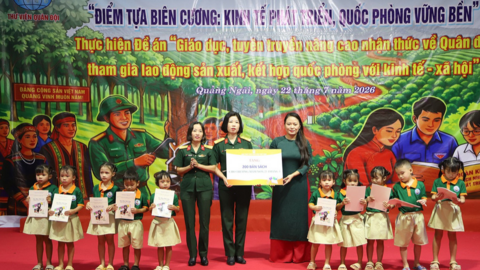 Nhà xuất bản Giáo dục Việt Nam: Đưa tri thức gần hơn với học sinh vùng biên