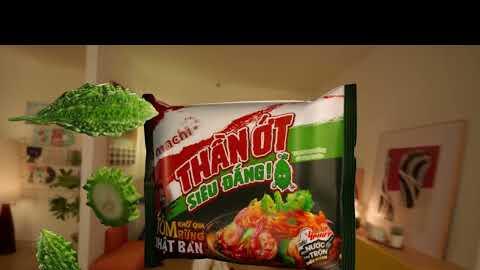 OMACHI SUPER BITTER CHILI GOD - JAPANESE WILD BITTER MELON INSTANT NOODLES