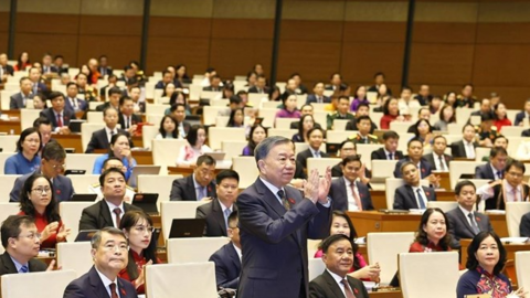 Tổng Bí thư, Chủ tịch nước dự khai mạc Kỳ họp không thường lệ thứ Nhất, Quốc hội khóa XVI
