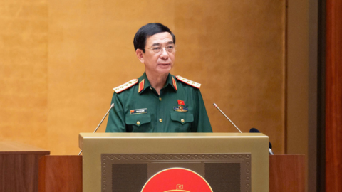 Đại tướng Phan Văn Giang trình Quốc hội sửa đổi, bổ sung 9 luật về quân sự, quốc phòng