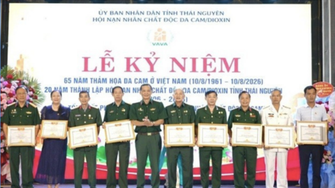Thái Nguyên: Vận động hơn 102,5 tỷ đồng chăm lo nạn nhân chất độc da cam