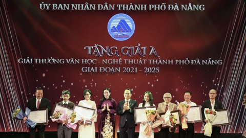 Đà Nẵng hỗ trợ đến 40 triệu đồng cho tác giả đạt giải văn học, nghệ thuật