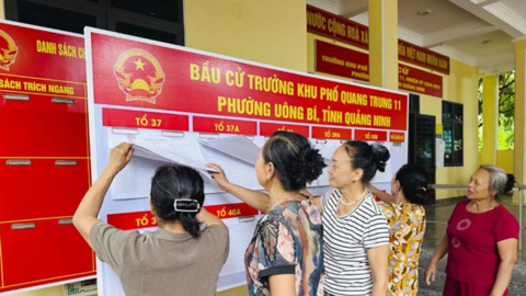 Sáng nay, Quảng Ninh đồng loạt bầu 624 trưởng thôn, bản, khu phố