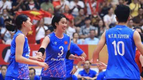Lịch thi đấu bóng chuyền nữ châu Á 2026 hôm nay (24.8): Việt Nam vs Hong Kong (Trung Quốc)