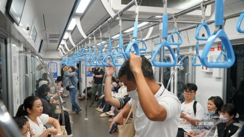 Metro số 1 miễn vé, chạy từ 5h đến 23h ngày Quốc khánh 2.9