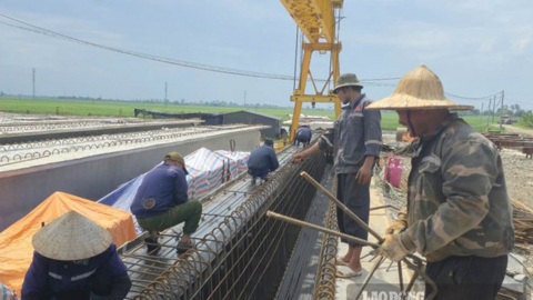 Cao tốc hơn 9.100 tỉ đồng qua Ninh Bình tăng tốc thi công
