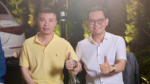 NSND Công Lý, NSND Trung Hiếu đến dự cưới khi NSƯT Ngọc Quỳnh kết hôn lần 3