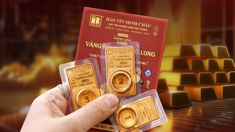 Giá vàng ngày 25/9: Vàng thế giới xuống đáy một tuần, vàng trong nước đi xuống