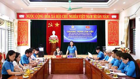 Lan tỏa phong trào thi đua hướng tới 80 năm Công đoàn Thanh Hóa