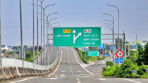 Từ ngày 01/10: Thông xe kỹ thuật và đưa vào khai thác toàn tuyến cao tốc Bến Lức - Long Thành