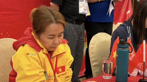 Đàm Thị Thùy Dung đứng thứ 3 Giải cờ tướng châu Á 2026