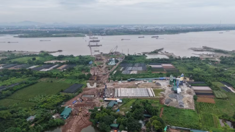 Đẩy nhanh tiến độ 7 cầu vượt sông Hồng qua Hà Nội