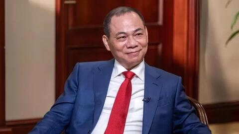 Tài sản ròng tỉ phú Việt tăng mạnh, ông Phạm Nhật Vượng thêm 418 triệu USD
