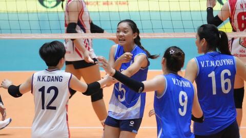 Bảng xếp hạng giải bóng chuyền nữ quốc gia 2026 lượt 1 giai đoạn 2