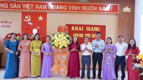 Trường Mầm non Hóa Quỳ: Đổi mới, sáng tạo thi đua “Dạy tốt, học tốt” ngay từ đầu năm học