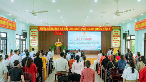 Công đoàn phường Hội An Tây, Đà Nẵng thành lập 3 công đoàn cơ sở mới