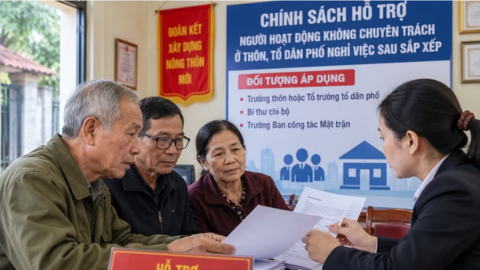 Hà Nội chốt mức hỗ trợ một lần cho trưởng thôn, bí thư chi bộ nghỉ việc sau sắp xếp