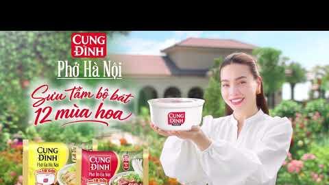 Mua phở CUNG ĐÌNH, rinh ngay bát hoa xinh! Sưu tập trọn bộ bát 12 mùa hoa Hà Nội!
