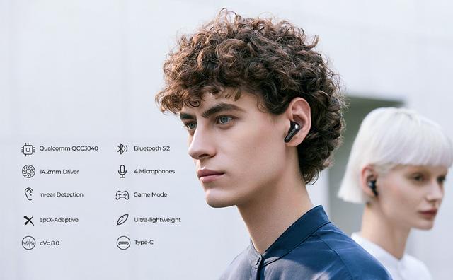 Tai nghe SoundPEATS Air3 cảm biến trong tai, game mode và chất âm hoàn hảo - Ảnh 1. Tai nghe SoundPEATS Air3 cảm biến trong tai, game mode và chất âm hoàn hảo - Ảnh 1.