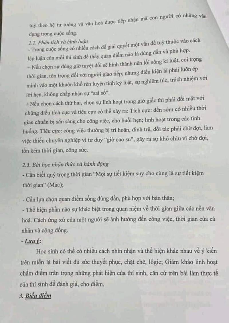 Thái Nguyên: Đề thi chọn HSG quốc gia môn Văn Lớp 12 gây tranh cãi ảnh 2