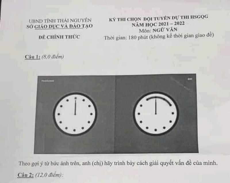 Thái Nguyên: Đề thi chọn HSG quốc gia môn Văn Lớp 12 gây tranh cãi