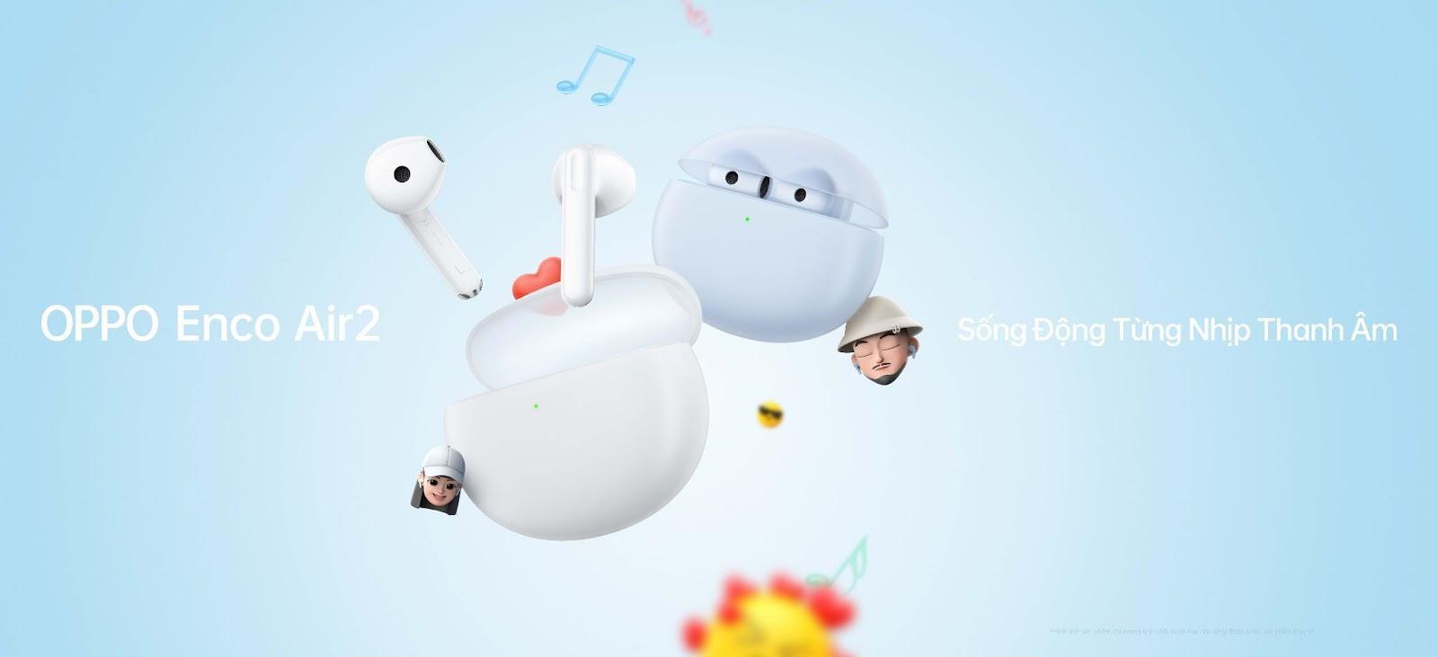 Tai nghe không dây OPPO Enco Air 2 có gì hấp dẫn? - Ảnh 5. Tai nghe không dây OPPO Enco Air 2 có gì hấp dẫn? - Ảnh 5.
