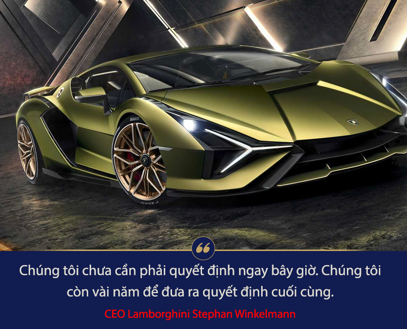 'Siêu bò' Lamborghini trong vòng vây của xe điện: Chúng tôi chưa cần phải ra quyết định lúc này - Ảnh 2.