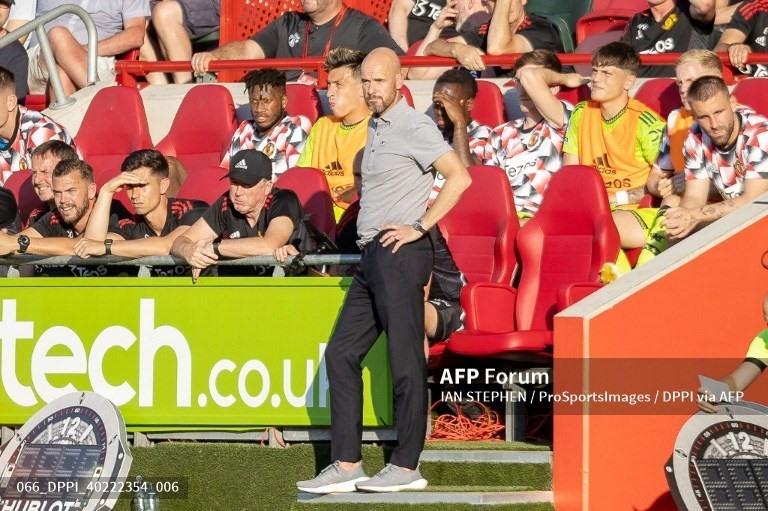 Ten Hag chưa hài lòng về chất lượng nhân sự của Man United.  Ảnh: AFP