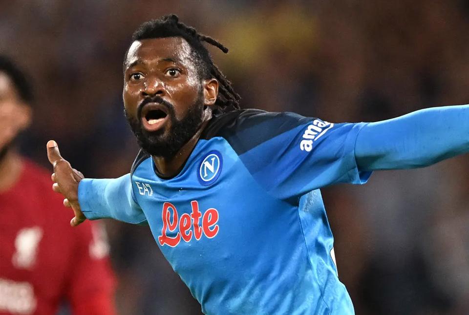 Anguissa có nhiều tình huống xử lý hiệu quả và ngẫu hứng trước Liverpool. Ảnh: The Guardian