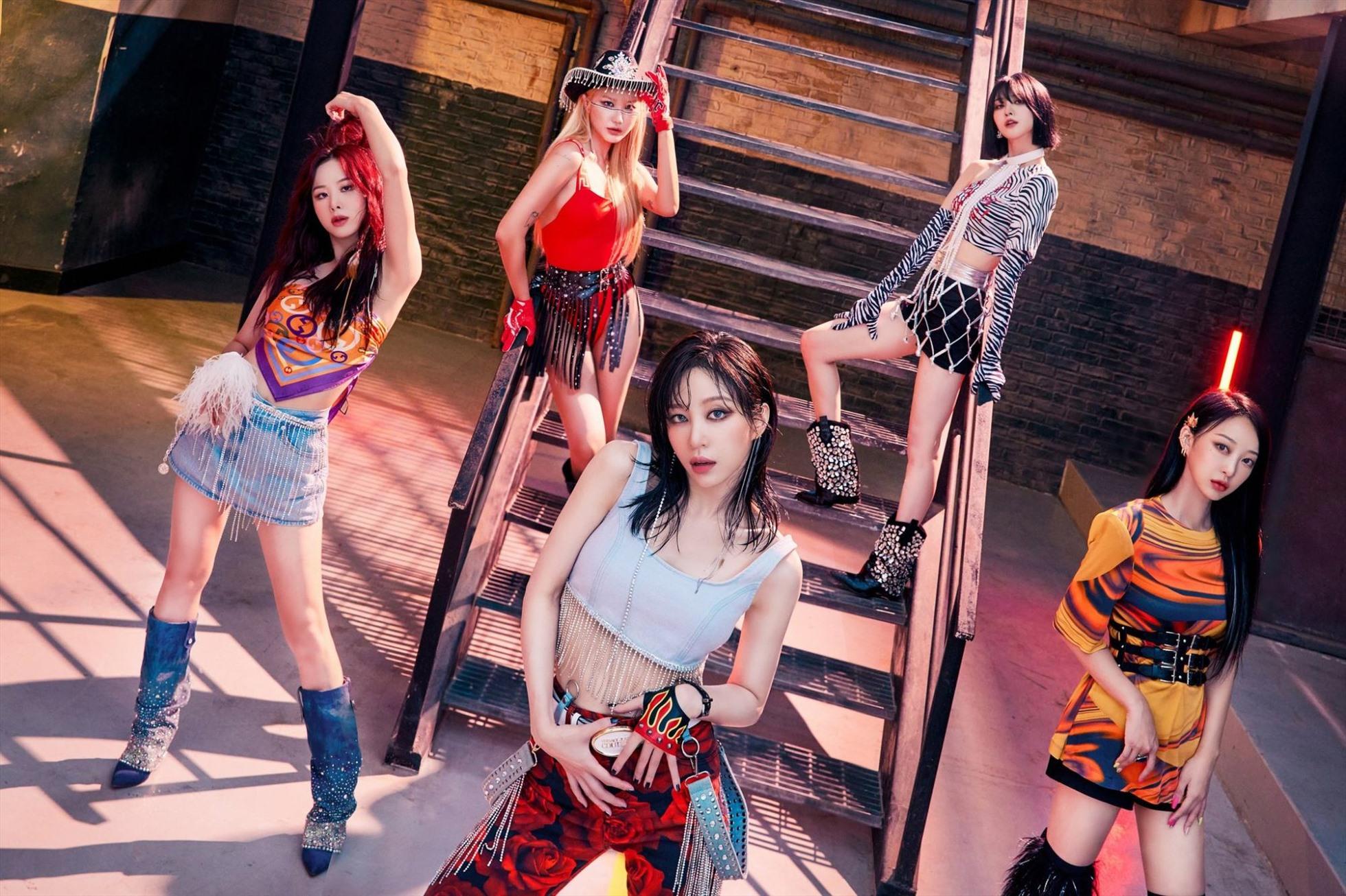 Nhóm nhạc nữ K-pop Exid đã phát hành album mới X vào ngày 29 tháng 9. Ảnh: Instagram chính thức của Exid