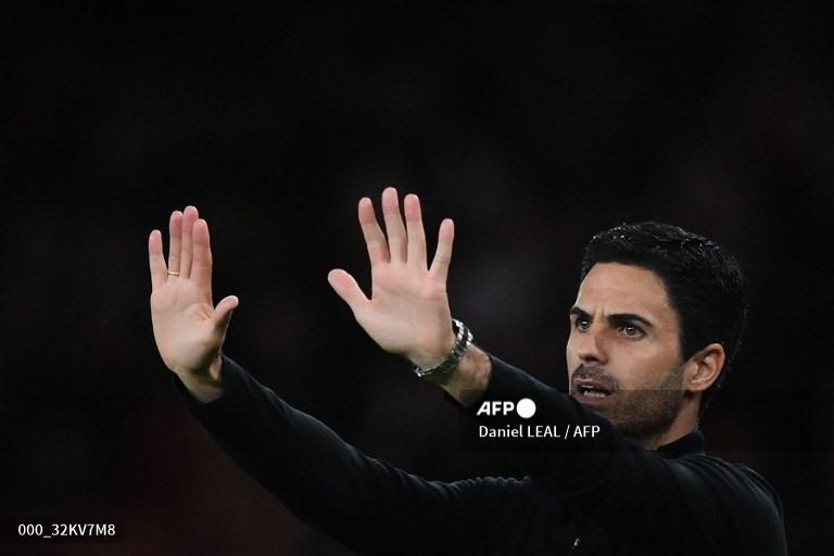 Mikel Arteta và các học trò tiếp tục thể hiện phong độ hủy diệt. Ảnh: AFP