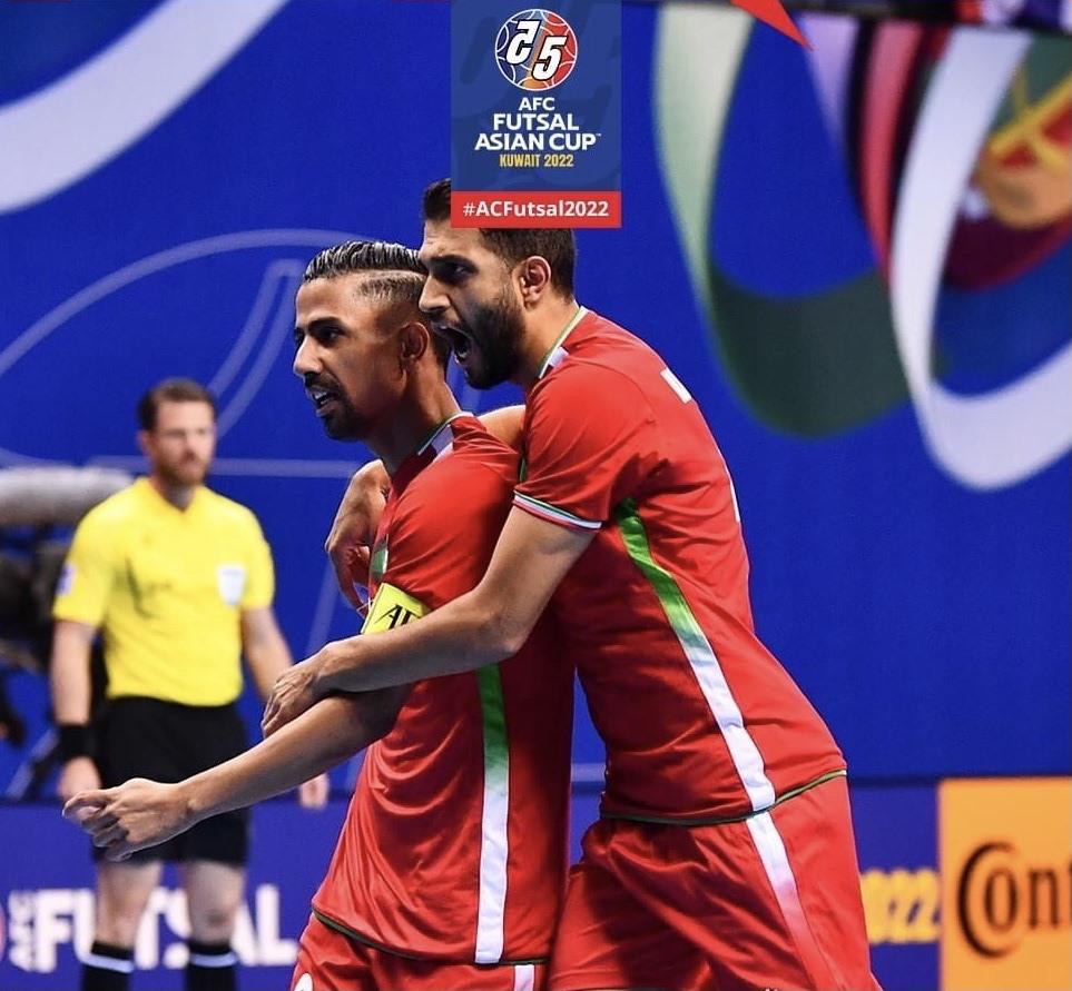 Đội tuyển futsal Iran gặp Nhật Bản ở chung kết giải futsal Châu Á 2022