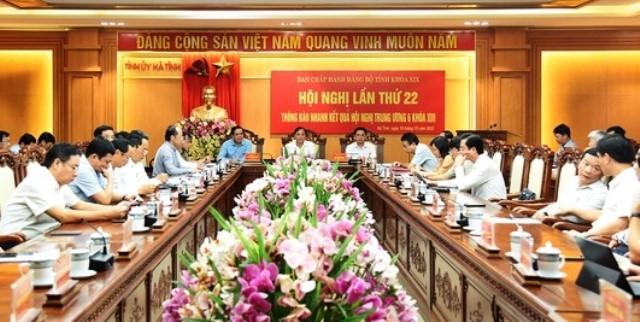 Hà Tĩnh: Kỷ luật cảnh cáo Phó Trưởng ban Nội chính Tỉnh ủy