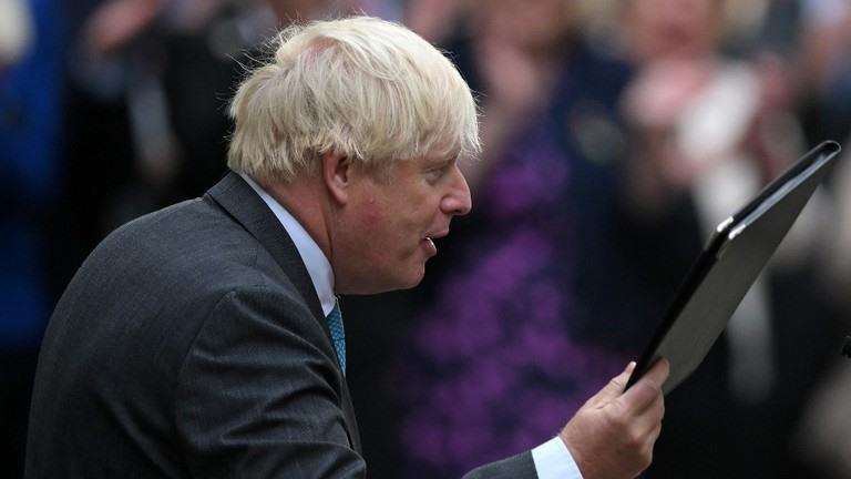 Cựu Thủ tướng Anh Boris Johnson. Ảnh: AFP