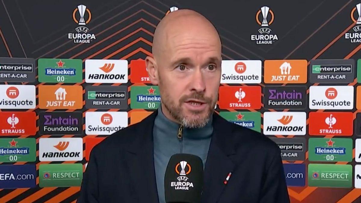 Ten Hag cần cải thiện hàng công Man United.  Ảnh: AFP