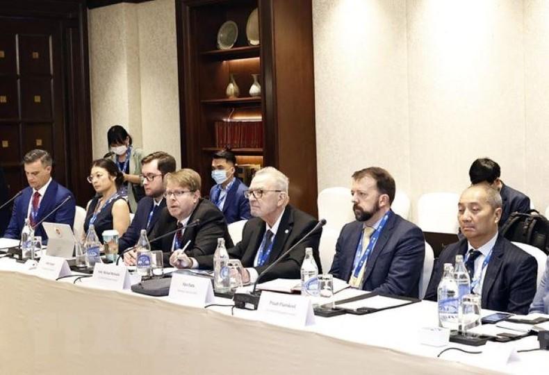 Chủ tịch nước Nguyễn Xuân Phúc dự Tọa đàm Cấp cao với Liên minh doanh nghiệp Hoa Kỳ-APEC Chủ tịch nước dự tọa đàm Cấp cao với Liên minh doanh nghiệp Hoa Kỳ-APEC ảnh 2