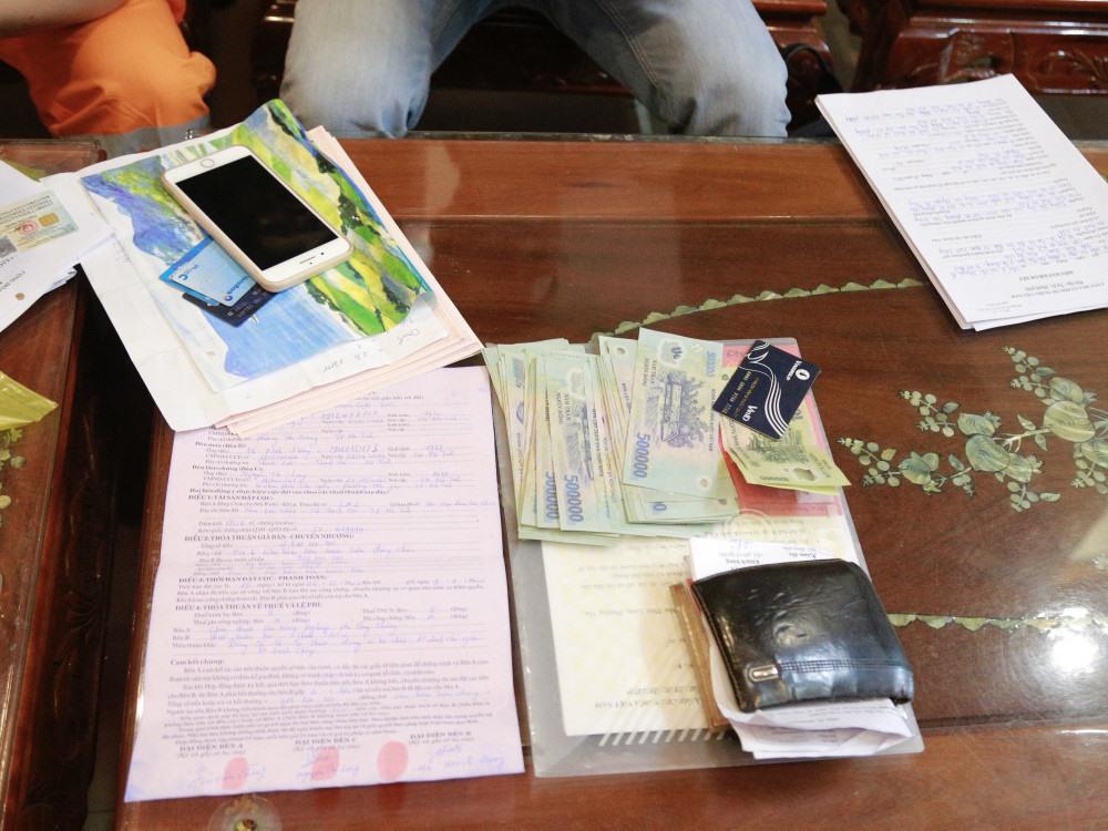 Tang vật vụ án. Ảnh Công an cung cấp.