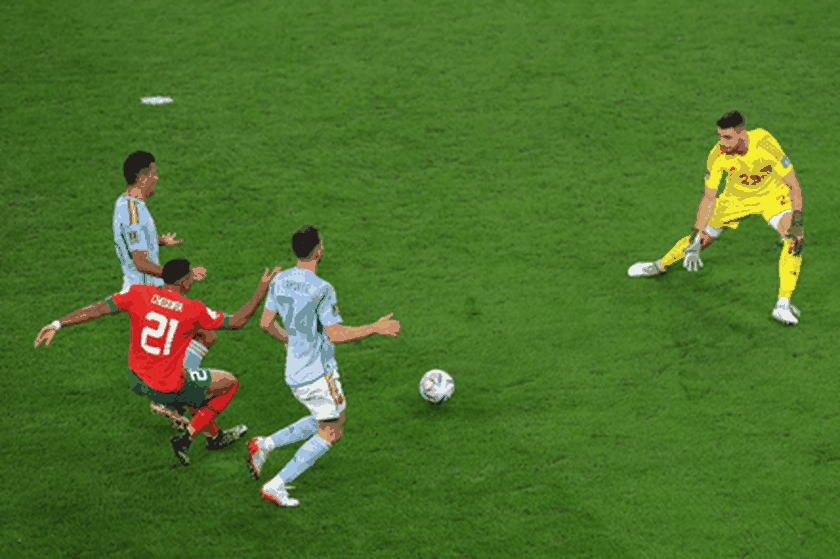 Tây Ban Nha bị loại, Ma-rốc lần đầu tiên vào tứ kết ảnh 5