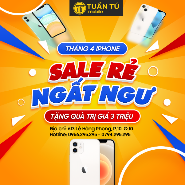 iPhone Sale Sốc: iPhone 11 Pro Max, 12 Pro Max giảm 2 triệu tại Tuấn Tú Mobile - Ảnh 1.