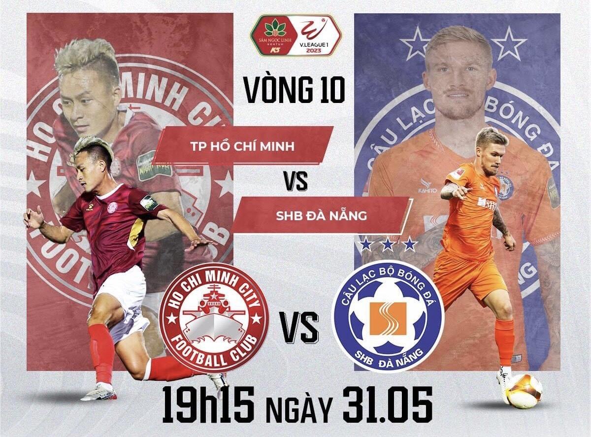 Link xem trực tiếp trận TPHCM vs Đà Nẵng tại vòng 10 V.League 2023