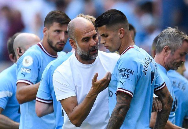 Cancelo không nằm trong kế hoạch của Pep Guardiola.  Ảnh: AFP