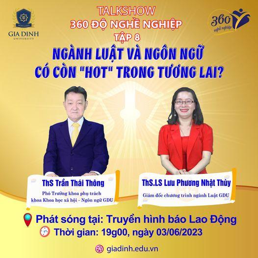 Chương trình được phát sóng lúc 19h hôm nay (3.6). Ảnh: GDU