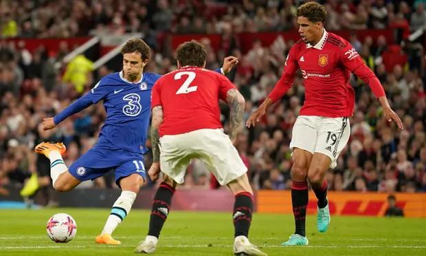 Bàn thắng vào lưới Man United là dấu ấn đáng nhớ nhất của Felix tại Chelsea.  Ảnh: AFP