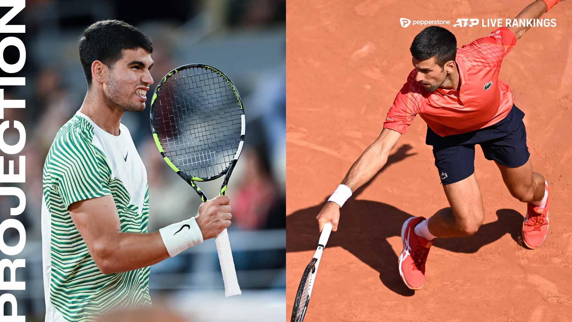 Djokovic đấu Alcaraz tại bán kết Roland Garros 2023